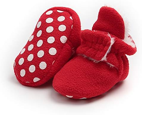 Baby Booties Cozy Fleece Slippers Soft Baby Shoes - Image 3
