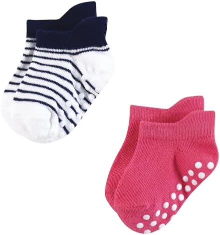 Hudson Baby Unisex Baby Non-Skid No-Show Socks - Image 3