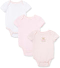 Little Me Clothes for Baby Girls' 3-Pack 100% Cotton Bodysuits by LittleMeChildrensApparel