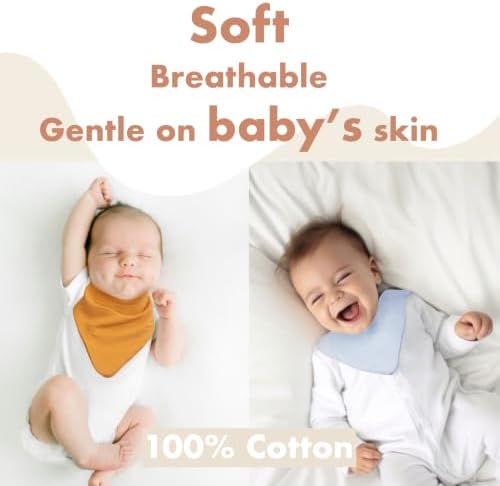 Baby Bibs, Soft Cotton Bibs - Image 3