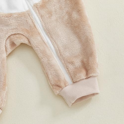 Fall Baby Clothes Newborn Boy Girl Hoodie Romper Long Sleeve Jumpsuit Winter - Image 6