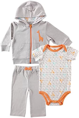 Yoga Sprout Bodysuit, and Track Jacket Set by Yoga+Sprout