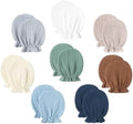 8 Pairs Newborn Baby Muslin Cotton Mittens 0-6 Months No Scratch Elastic Wrist by Fashion+Accessories+for+Women