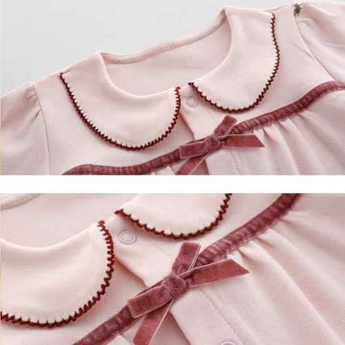 Infant Baby Girl Long Sleeve Romper Cotton Cute Style Newborn Toddler Jumpsuit - Image 3