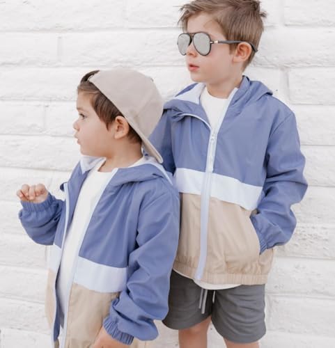 MERSARIPHY Toddler Boy Hoodies Jacket Baby Boy Lightweight Zip Up Coat - Image 2