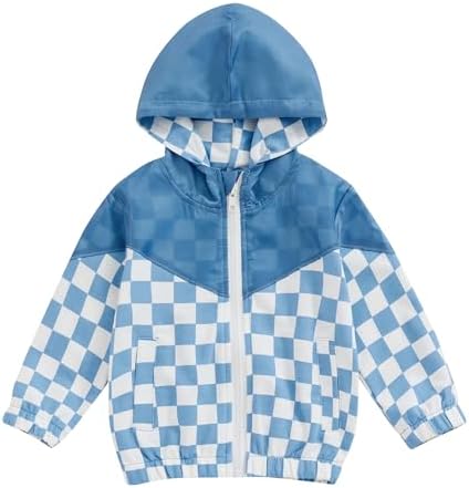MERSARIPHY Toddler Boy Hoodies Jacket Baby Boy Lightweight Zip Up Coat by MERSARIPHY