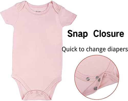 Kids Rayon of Bamboo Pajamas Set Short Sleeve Button Shorts Ages 0-24 - Image 3