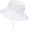 Baby Toddler Sun Hat, Boys Girls Adjustable Bucket Hat by DANMY