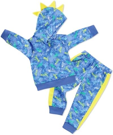Toddler Baby Boy Clothes Dinosaur Hoodie+Pant 2Pcs Outfit Set 9M-5T by SOLOYEE