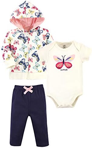 Touched by Nature Baby Organic Cotton Hoodie, Bodysuit Or Tee Top, and Pant by TouchedbyNature