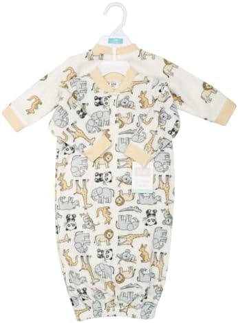 Hudson Baby Unisex Baby Fleece Gowns - Image 2