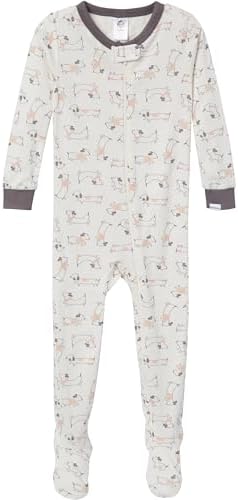 Gerber Baby Boys & Girls 4-Pack Footed Pajamas - Image 2