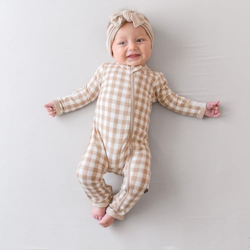 KYTE BABY Soft Bamboo from Rayon Long Sleeve Unisex Bodysuit, 0-24 Months - Image 2