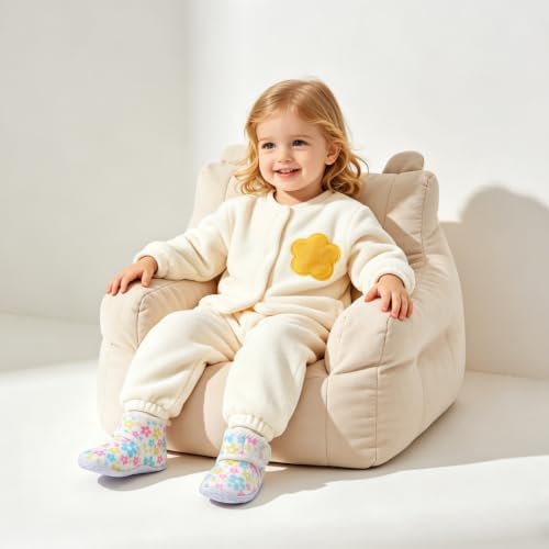 FEETCITY Baby Booties Girls Boys Infant Slippers First Walkers Shoes Warm Socks - Image 2