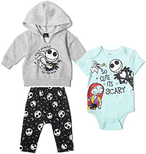 Disney Classics Winnie the Pooh Mickey Mouse Baby Hoodie Bodysuit and Pants 3 by Disney
