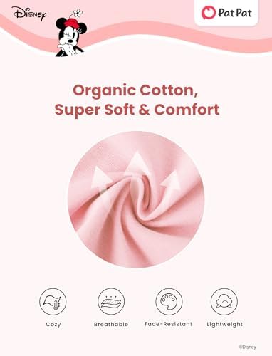 Disney Baby Organic Cotton Zip Footie Clothes Romper Outfit - Image 6