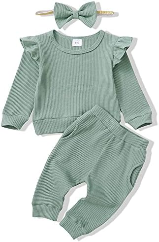 Renotemy Baby Girl Clothes Cute Fall Winter Toddler Girls Outfits 3M-3T by Renotemy