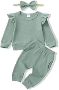 Renotemy Baby Girl Clothes Cute Fall Winter Toddler Girls Outfits 3M-3T by Renotemy