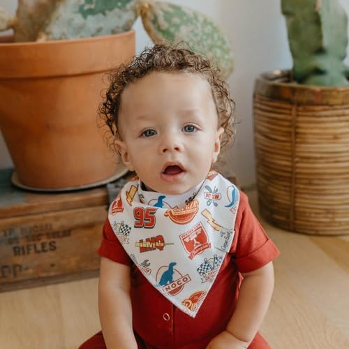 Copper Pearl Baby Bibs 4 Pack & 6 Pack, Bandana Drool Bibs - Image 4