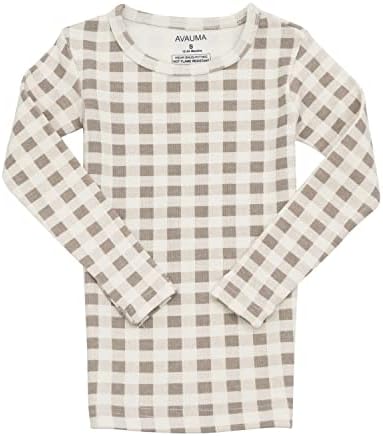 AVAUMA Baby Boys Girls Pajama Set 6M-7T Kids Cute Toddler Snug fit Pattern - Image 2