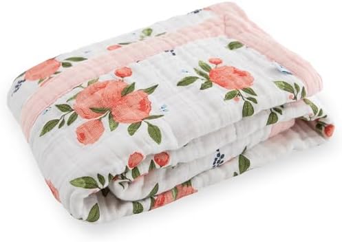 Little Unicorn Newborn Receiving Quilt | Ultra- Soft - Image 2