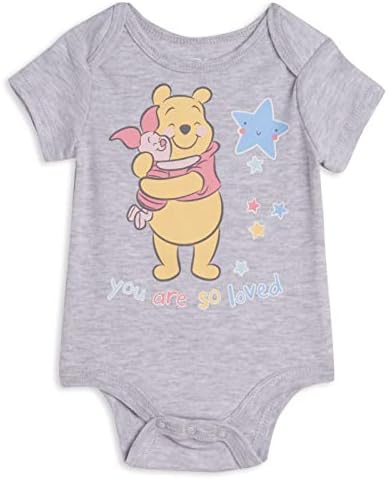 Disney Classics Winnie the Pooh Mickey Mouse Baby Hoodie Bodysuit and Pants 3 - Image 2