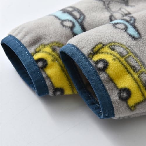 Toddler Boys Girls Fleece Jacket Lightweight Fall Spring 2-12 Years - Image 5
