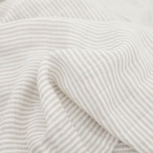 Little Unicorn 100% Certified Natural Organic Cotton Muslin Swaddle Blanket 2 - Image 3