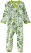 Butterblu Scout Sleep & Play 100% Organic Cotton Footed Zip Front PJs | GOTS by Butterblu