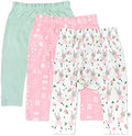 HonestBaby Unisex-Baby Multipack Harem Pants Roomy Fit Pull on Bottoms 100% by HonestBaby