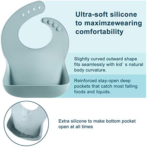 PandaEar Silicone Baby Bibs & Bowls - Image 4