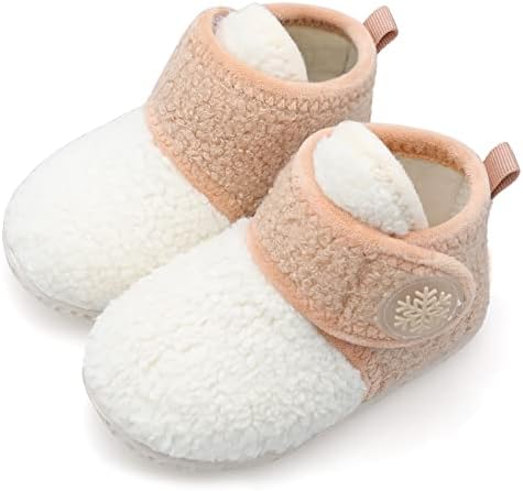FEETCITY Baby Booties Girls Boys Infant Slippers First Walkers Shoes Warm Socks by FEETCITY