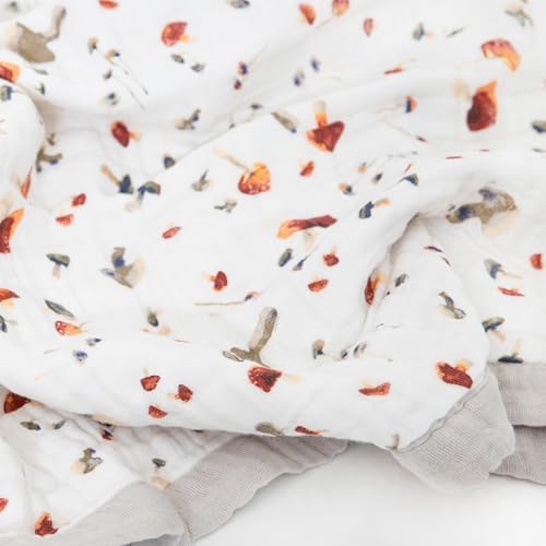 Little Unicorn Newborn Receiving Quilt | Ultra- Soft - Image 3