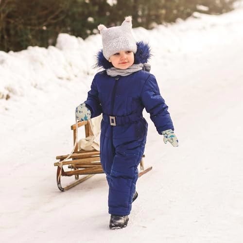 Toddler Mittens Lined Fleece Snow Gloves - Image 6