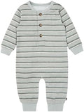 Modern Moments by Gerber Baby Henley Waffle Knit Romper by ModernMomentsbyGerber