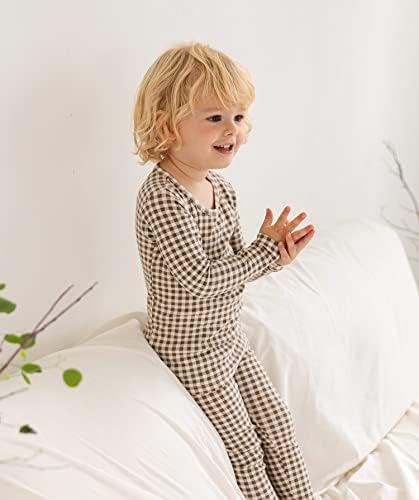 AVAUMA Baby Boys Girls Pajama Set 6M-7T Kids Cute Toddler Snug fit Pattern - Image 5