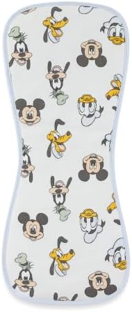 Disney Baby Mickey Mouse Burp Cloths 3 Pack 20" x 10" Burping Rags Infants - Image 3