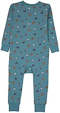 Hanes Baby Pure Comfort Organic Long Sleeve Footless Sleep N' Play, Infant - Image 2