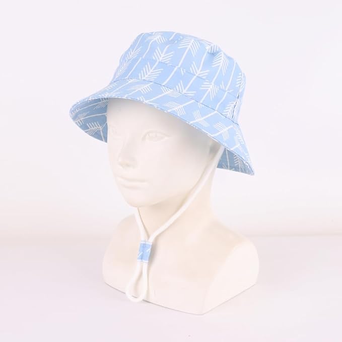 LANGZHEN Sun Protection Hat for Kids Toddler Boys Girls Wide Brim Summer - Image 2