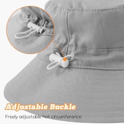 Bamery Baby Toddler Girls Bucket Hat Newborn Sun Hats - Image 5