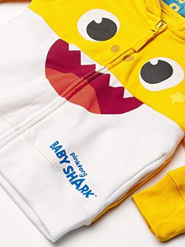 Pinkfong Boys' Baby Shark Yellow Hoodie - Image 2