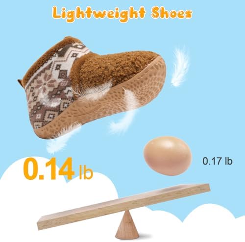 FEETCITY Baby Booties Girls Boys Infant Slippers First Walkers Shoes Warm Socks - Image 6