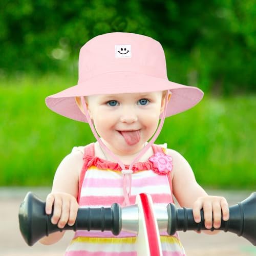 Baby Toddler Sun Hat, Kids Summer UPF 50+ Foldable Beach Bucket Hat - Image 2