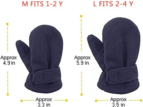 YMYDYFC 3Pack Baby Toddler Mittens Boy&Girl Winter Gloves Kids Warm Mittens - Image 3