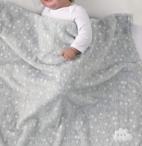 CREVENT 2Pcs 30''X40'' Cute Cozy Fluffy Warm Baby Blankets - Image 4