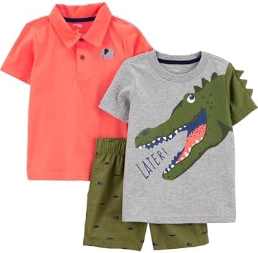 Simple Joys by Carter's Baby Boys 3-piece Playwear Set by SimpleJoysbyCarters