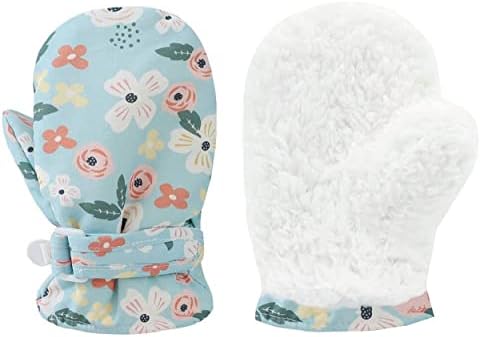 Toddler Gloves Kids Mittens Winter Warm Lined Fleece Gloves Waterproof Snow - Image 2