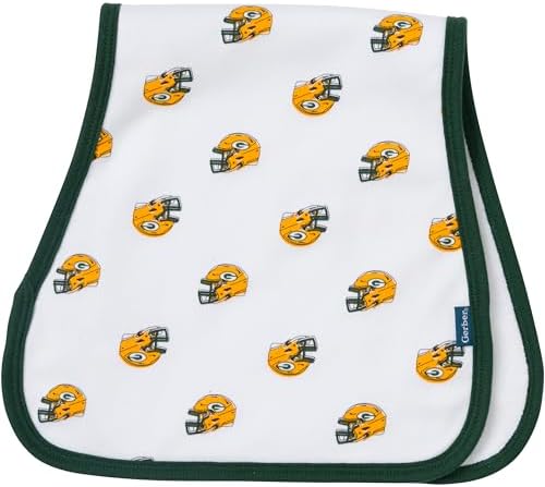 Gerber Baby Nfl Team Bandana Bibs and Burp Cloth Set - Image 2