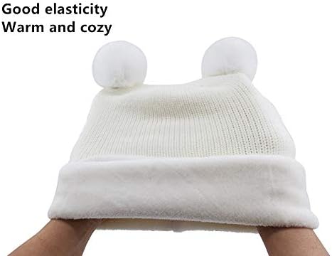 Baby Winter Hat Scarf Set, Unisex Infant Toddler Kids Hat Scarf - Image 5