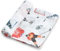 Baby Swaddle Blankets, Bamboo Muslin Receiving Blanket | 1-Pack, Lightweight & by IBESTOPIA